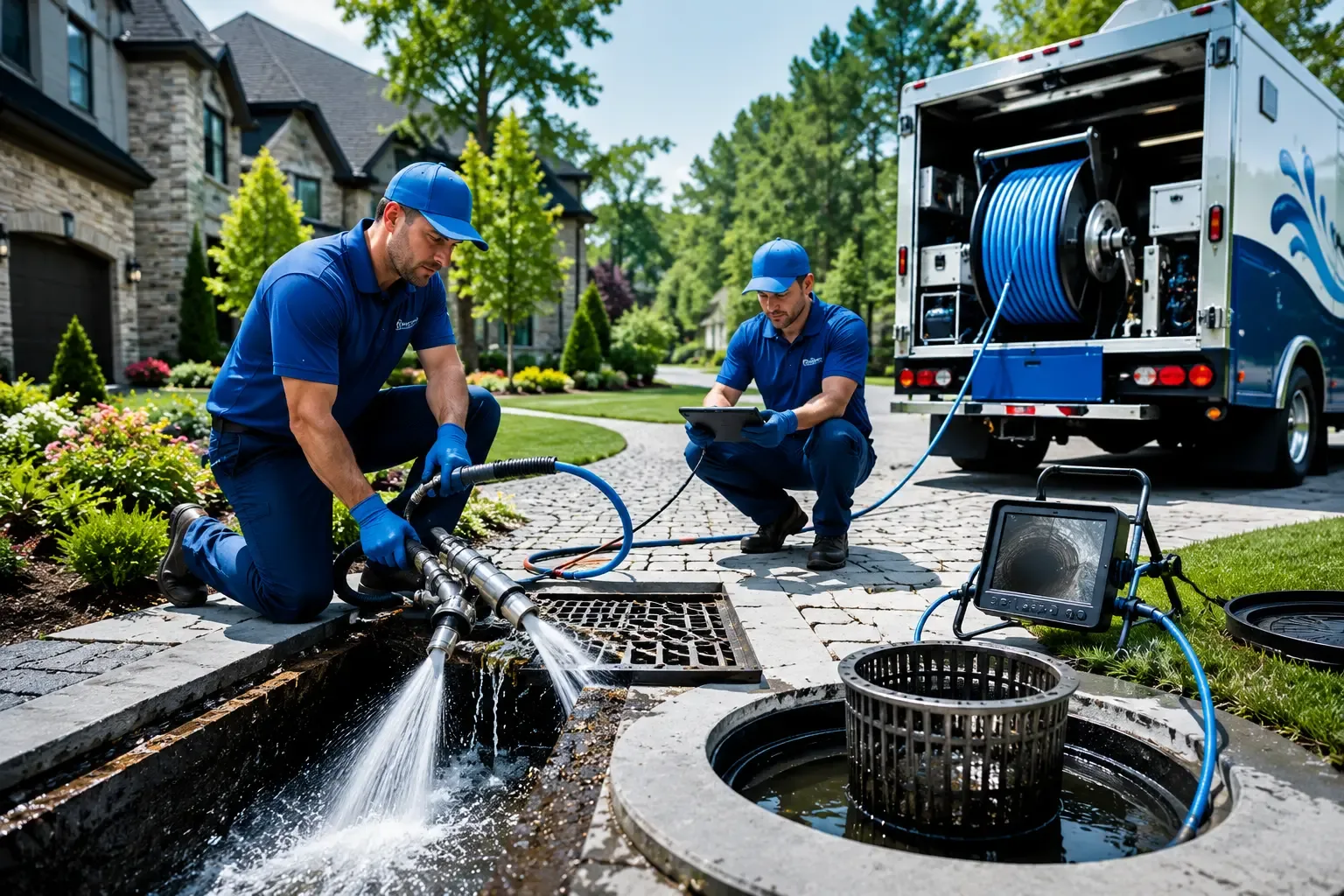 Local outdoor drain cleaning professionals in Okmulgee, OK